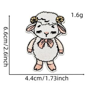 Solid color cloth stickers 17#