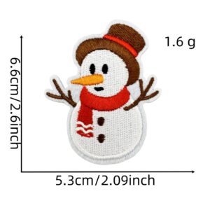 Christmas cloth stickers 32#