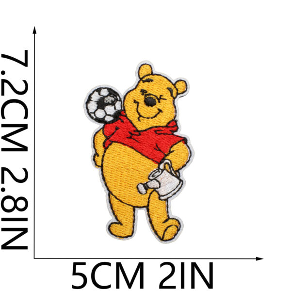oly-d6eb79b97974c98d59d1a09c6adbf054 Wholesale Cute Animal Embroidery Patches Bear Elephant Cartoon Decorative Patch for Clothing DIY Accessory Gift Resale