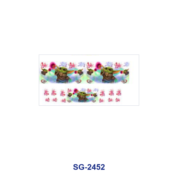 Wholesale 8pcs Mixed Cartoon Alien Fashion Lady Print 3oz Cup Stickers Wrap OLY Exclusive
