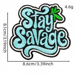 English slogan cloth sticker 14 #