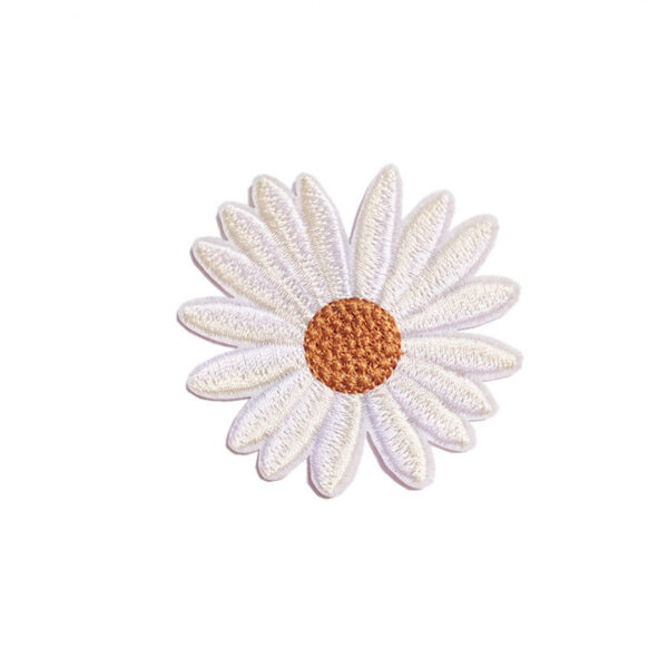 Wholesale Polyester Embroidered Iron-On Patches for Sweaters Decorative DIY Accessory