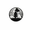 Wholesale 16pcs Black White Cartoon Embroidered Patches for Clothing Decoration Trendy Fashion Accessory
