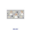 oly-d75b482f70dd9b68c5121b276702acdf Wholesale 5pcs Fresh Soft Cartoon Bride Wedding Dress Daisy Horse Frog Snowflake Bear Cake Floral Mixed Decor Prints 16oz Cup UV DTF Wraps