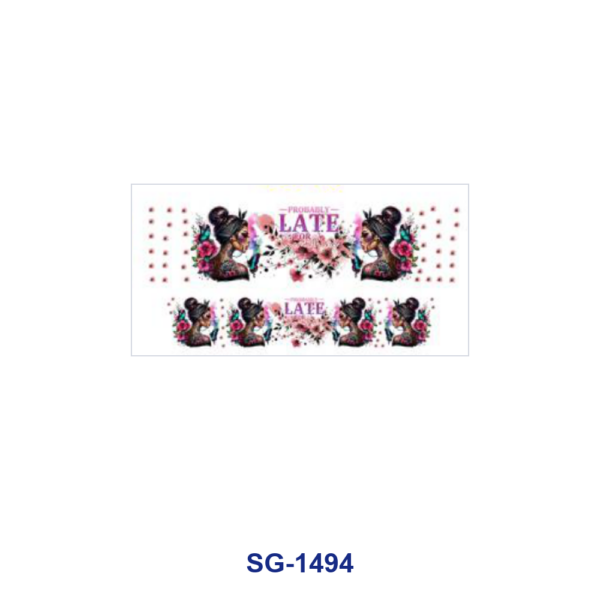 oly-d75e7f5c0e2aff45a8dbea76b3498cea Wholesale 8pcs Mixed Cartoon Animal Floral Portrait Print 3oz Cup Stickers Wrap OLY Exclusive