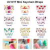 oly-d7a39440f9647b3d2cf86b2f622c76b0 Wholesale 2/4/8pcs Anime Cartoon Print Mini Cup Keychain Sticker OLY Exclusive