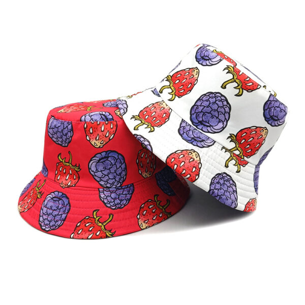 oly-d7db1ee9d2044a6618c07602e41f0e90 Wholesale Double Sided Fisherman Hat with Pineapple Print for Sun Protection Everyday Casual