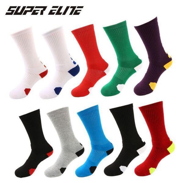 oly-d7e19080d50f040a1258880ae46787ce Wholesale Classic High Top Towel Bottom Anti Slip Basketball Socks, Casual Sports Socks for Men, Fashion Accessory Gift