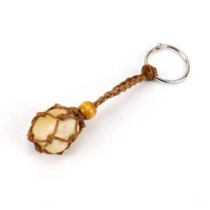 Brown rope Yellowstone keychain
