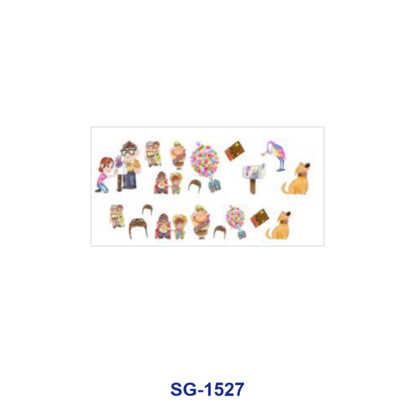 oly-d812d60b9b1f8a8121e53bbb26abac06 Wholesale 8pcs Mixed Cartoon Animal Floral Text Print 3oz Cup Stickers Wrap OLY Exclusive
