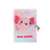 Wholesale Cute Cartoon Plush Lock Diary Notebook for Kids Birthday Gift Resale