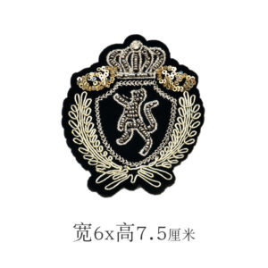 Badge C- B716 [cloth stickers]] / No pins