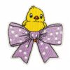 Wholesale Cartoon Bow Embroidered Patch Polyester Fabric Clothing Decoration