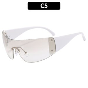 C5-White Frame White Film