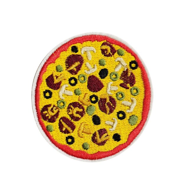 oly-d85c93f28ab18ce7c62cadba51d6a8bc Wholesale Boutique Pizza Embroidery Patch for Clothing Decorative Accessory
