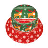 Wholesale Christmas Printed Bucket Hat Chic Fashion Accessory for Gift or Boutique