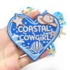 Wholesale Blue Seashell Embroidered Patch Iron-On Clothing Decorative Accessory Gift Resale