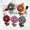 oly-d88abdac925924279a53ecd1658fe18c Wholesale Rhinestone Flower Keychain Tassel Pendant Wedding Gift Car Key Accessory