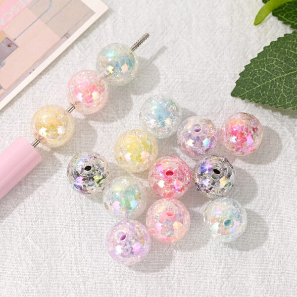 oly-d891ab32d42adf31d84312fa35cd1c34 Wholesale 16mm Crack Beads Acrylic Beads for DIY Jewelry Making Fashion Accessory Gift