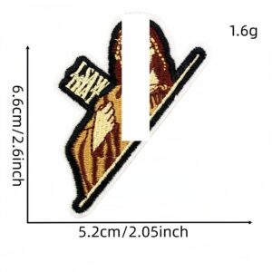 Cartoon fabric patch #7