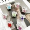 oly-d8bfd5209170bf60863a9f56ec4d31ee Wholesale Trendy Alloy Flower Beads for DIY Phone Keychain Bag Charm Accessories