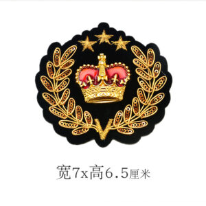 Badge C- B813 [cloth stickers]] / No pins