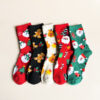 oly-d8de1af9cf219b5e2d8ba6e00e1ba8f6 Wholesale Trendy Christmas Cartoon Stockings with Santa Reindeer Snowman Festive Holiday Gift for Home Decor