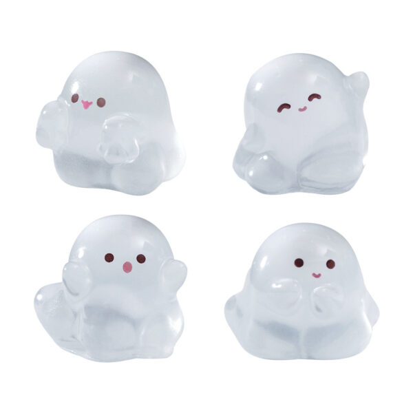oly-d8f57a4e8bed0731cc2e66f1f2e29885 Wholesale Resin Transparent Cute Ghost Figurine for Decorative Accent