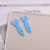 oly-d90acf64f1f805f0fe370edf342913cd Wholesale Cat Shaped Wrench Pendant Alloy Mixed Colors DIY Phone Charm Jewelry Accessory