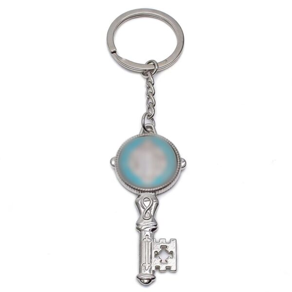 Wholesale European American Style Colorful Metal Keychain Pendant Fashion Accessory Gift Boutique Resale