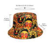 oly-d91a5b8dd58226006fe7e584a6b4ff34 Wholesale Retro Print Double Sided Fisherman Hat Sunscreen Function Stylish Outdoor Accessory