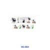 oly-d93ccf80e160d355fe49b97ede4f4357 Wholesale 8pcs Mixed Movie Cartoon Character Print 3oz Cup Stickers Wrap OLY Exclusive