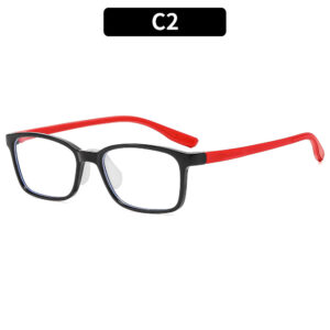 C2-black frame red legs