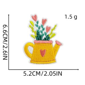Flower watering pot cloth sticker 1#