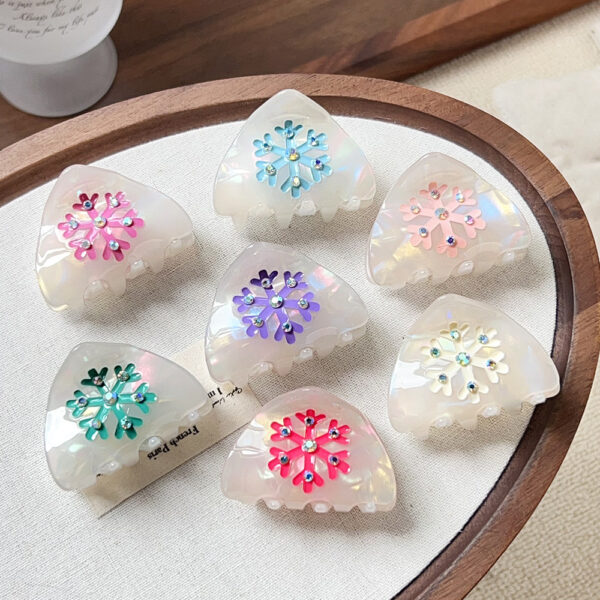 oly-d965a3becc05b58a3763a2462879613c Wholesale Snowflake Cat Ear Hair Claw Clip Boutique Hair Accessory for Girls