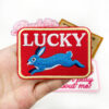 oly-d968f627acb19d520f95a578b12dfb78 Wholesale Polyester Embroidered Lucky Rabbit Alphabet Patch Iron-On for Shoes Hats DIY Fashion Accessory