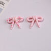 oly-d96c6a31946483ffcaa686ab8870d042 Wholesale Acrylic Bow Tie Beads Colorful Machine Painted for DIY Phone Strap Keychain Fashion Accessory