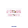 Wholesale 8pcs Mixed Perfume Beauty Cartoon Character Print 3oz Cup Stickers Wrap OLY Exclusive