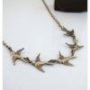 oly-d974bfb3184278c0ff9096b1fcde0422 Wholesale Vintage Swallow Pendant Necklace Trendy Gothic Style Jewelry Accessory for Daily Wear or Gift