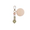oly-d9927d3e71559cd2aa9257ce1ee407fd Wholesale Yellow Silicone Bead Keychain Fashion Accessory for Bag Car Key Boutique Resale Gift