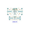 oly-d998f6b8e8e85dd617bff7a489a7698e Wholesale 8pcs Floral Religious Mini Keychain Sticker