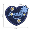 oly-d9c11490f680c9235b878de945831b2e Wholesale Embroidered Felt Elbow Patches for Clothing DIY Accessory