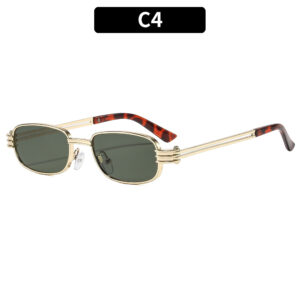 C4 - Gold Frame Dark Green Piece