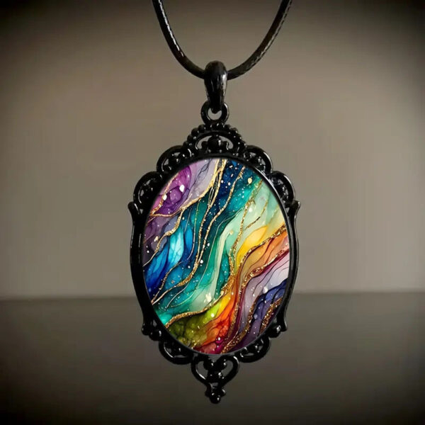 oly-d9ec4b236d2ea2ea150ea9d825e08e23 Wholesale Zinc Alloy Halloween Necklace Pendant Vintage Witch Life Tree Design Jewelry Accessory