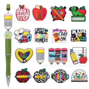 oly-d9f2d5d82eaf2234cba79abec88161a4 Wholesale Double Sided PVC Beads Decorative Pen Accents for Back to School Teacher Gift Resale