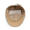 Wholesale Mesh Breathable Summer Beret with Letter Embroidery Retro Sun Protection Cap for Men