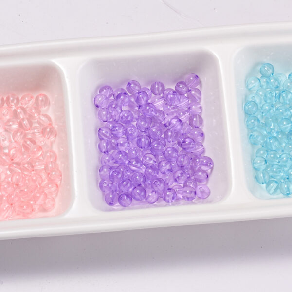 Wholesale Light Luxury Acrylic Beads 6 12mm Multicolor for DIY Phone Chain Bag Charm Fashion Accessory