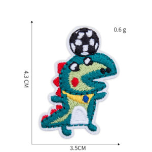 Dinosaur cloth stickers 9#
