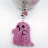 oly-da4dbbc4c7daabbe55321e2b95e4c39a Wholesale Halloween Ghost Keychain Rhinestone Zinc Alloy Bag Charm Accessory