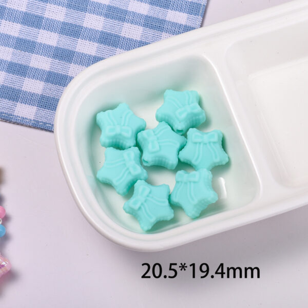 oly-da5786e082874611ec6715b2c4ecdf46 Wholesale Light Luxury Acrylic Bow and Star Beads DIY Phone Chain Fashion Accessory for Boutique Resale Gift